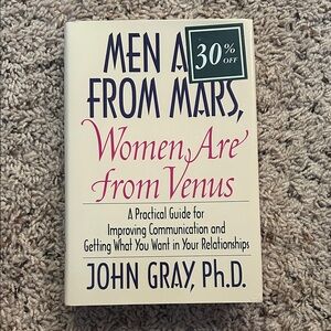 Men Are from Mars, Women Are from Venus Book
